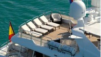 Benetti 122 Motor yacht -  Sundeck from Above